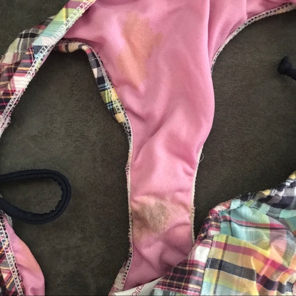 Target plaid bikini bottom - Picture 3 of 5